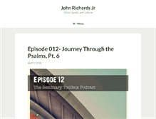 Tablet Screenshot of johnrichardsjr.com